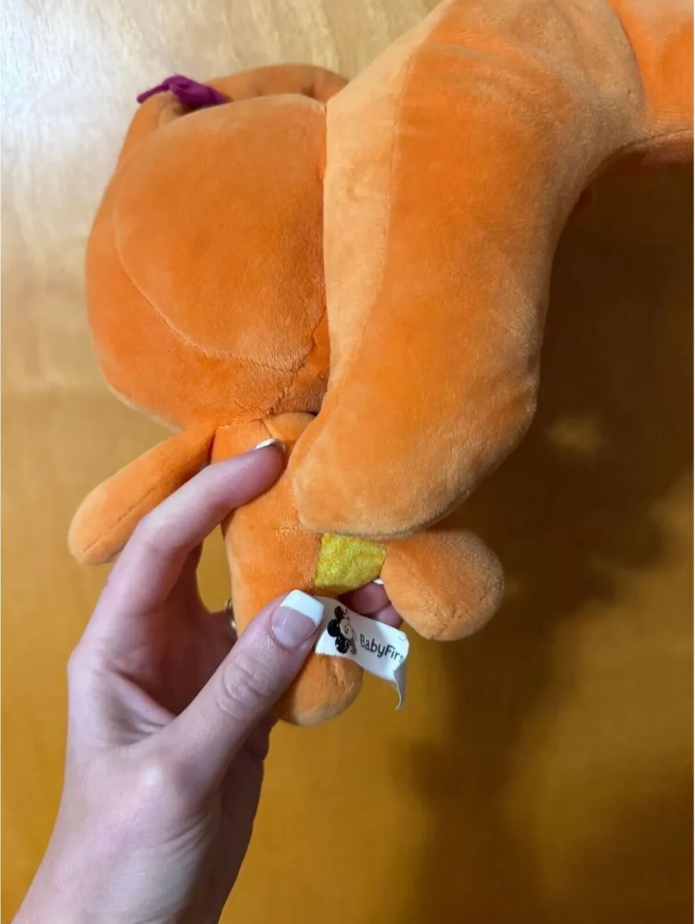 Baby First TV Plush Sammy The Squirrel Orange 11